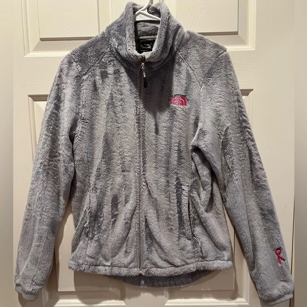The North Face Osito Women’s Fleece Jacket Breast Cancer Awareness Size S/P - Picture 1 of 9
